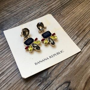Banana Republic | Jewel Tone Statement Earrings